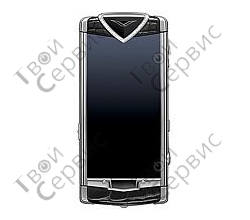 Vertu constellation t черная кожа аллигатора